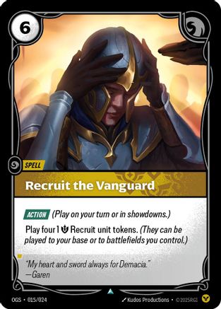 Recruit the Vanguard (015) - Origins: Proving Grounds