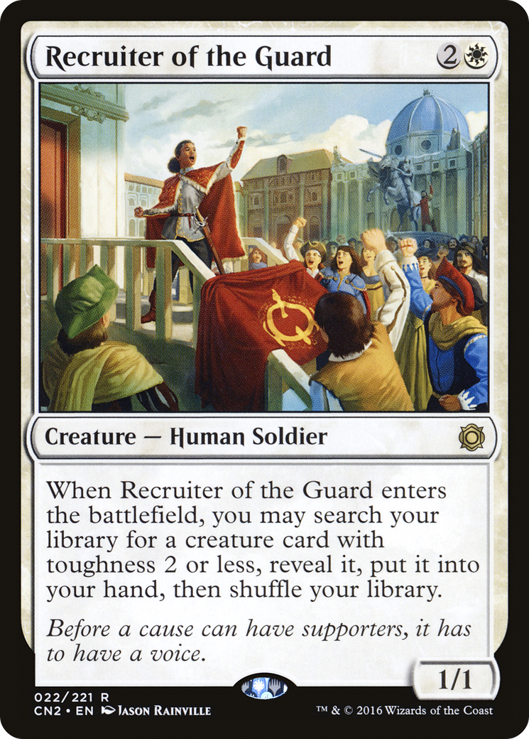 Recruiter of the Guard (022) Foil - Conspiracy: Take the Crown