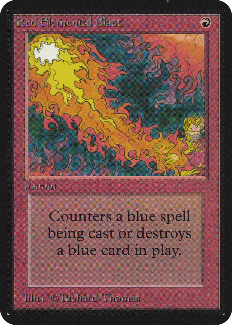 Red Elemental Blast - Limited Edition Alpha