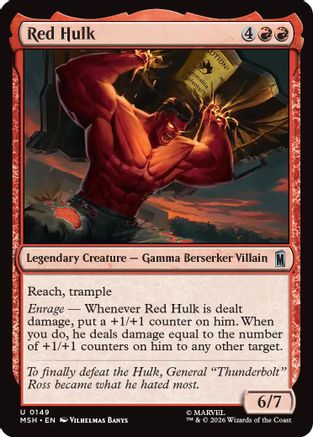 Red Hulk (149) - Marvel Super Heroes