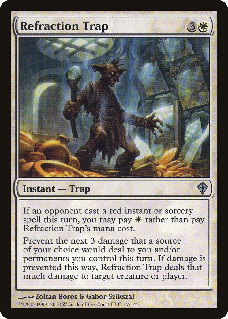 Refraction Trap (017) Foil - Worldwake