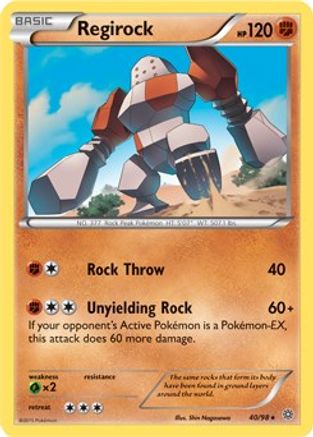 Regirock (Deck Exclusives) (40) Holofoil - Ancient Origins