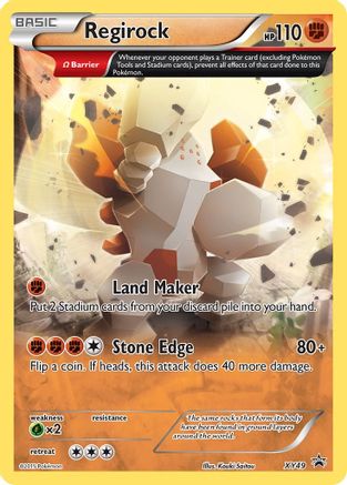 Regirock (XY49) Holofoil - Black Star Promos