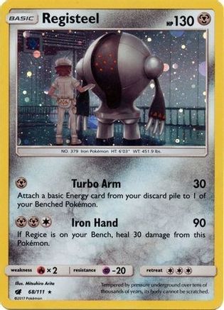 Registeel (Cosmos Holo) (68) Holofoil - Black Star Promos