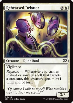 Rehearsed Debater (029) - Secrets of Strixhaven