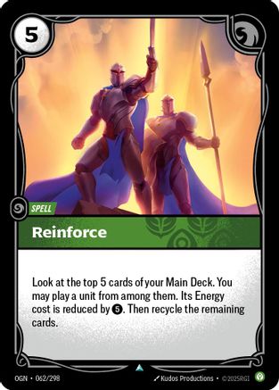 Reinforce (062) - Origins