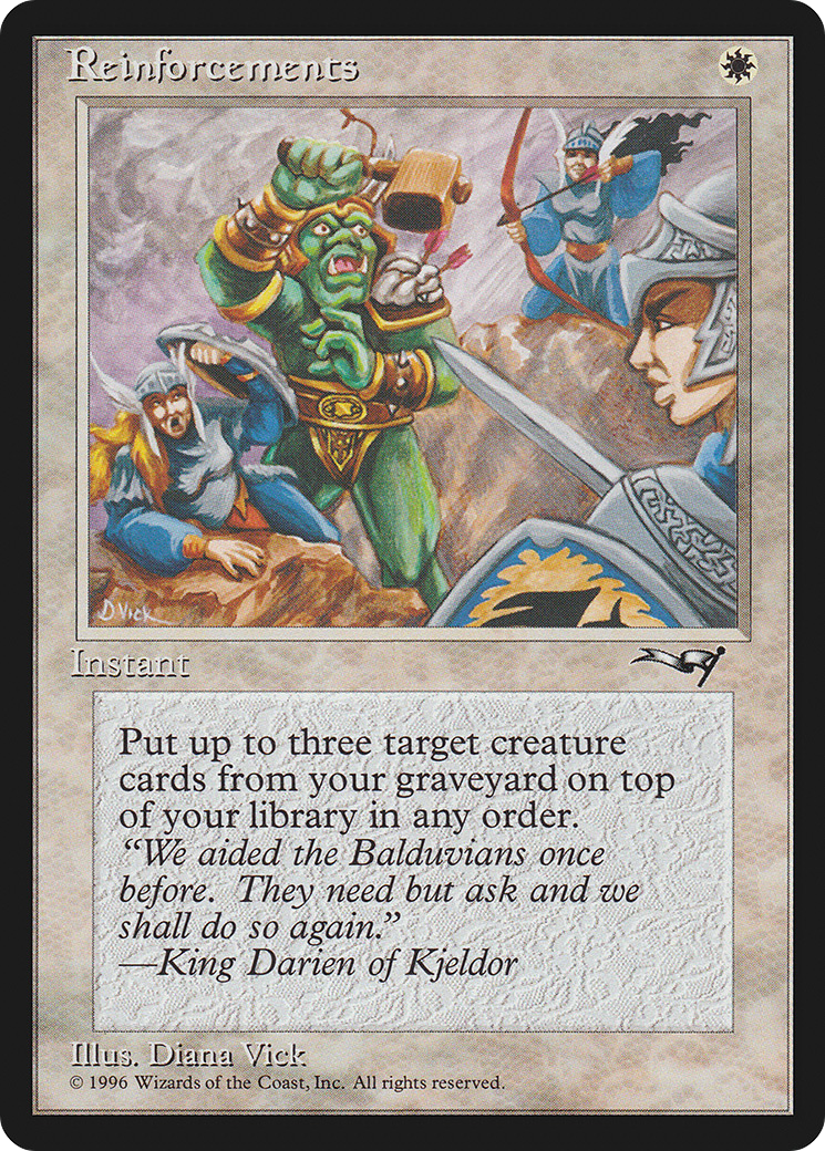 Reinforcements (a) - Alliances