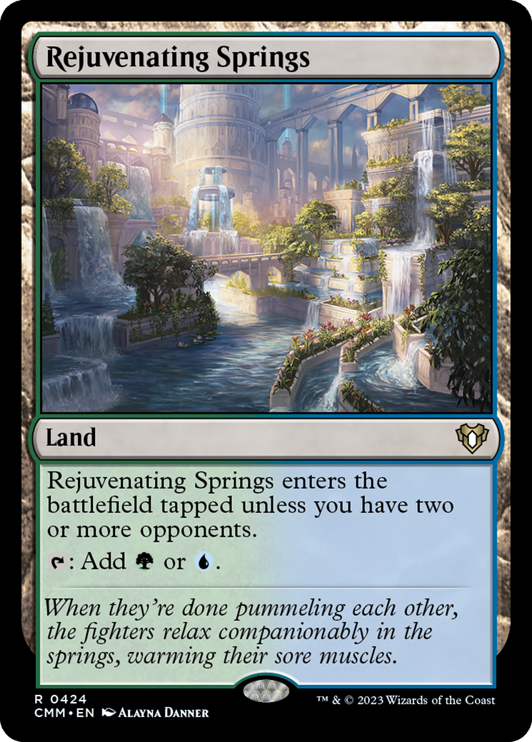Rejuvenating Springs (424) - Commander Masters