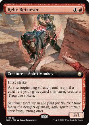 Relic Retriever (Extended Art) (083) - Commander: Secrets of Strixhaven