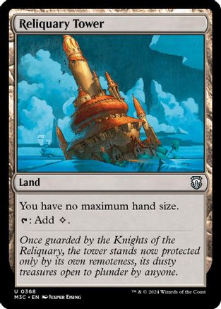 Reliquary Tower (368) Ripple Foil - Commander: Modern Horizons 3