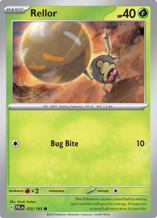 Rellor (25) - Paldea Evolved