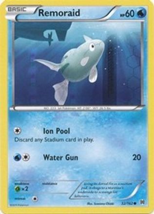 Remoraid (32) Reverse Holofoil - BREAKthrough