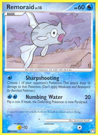 Remoraid (95) Reverse Holofoil - Mysterious Treasures