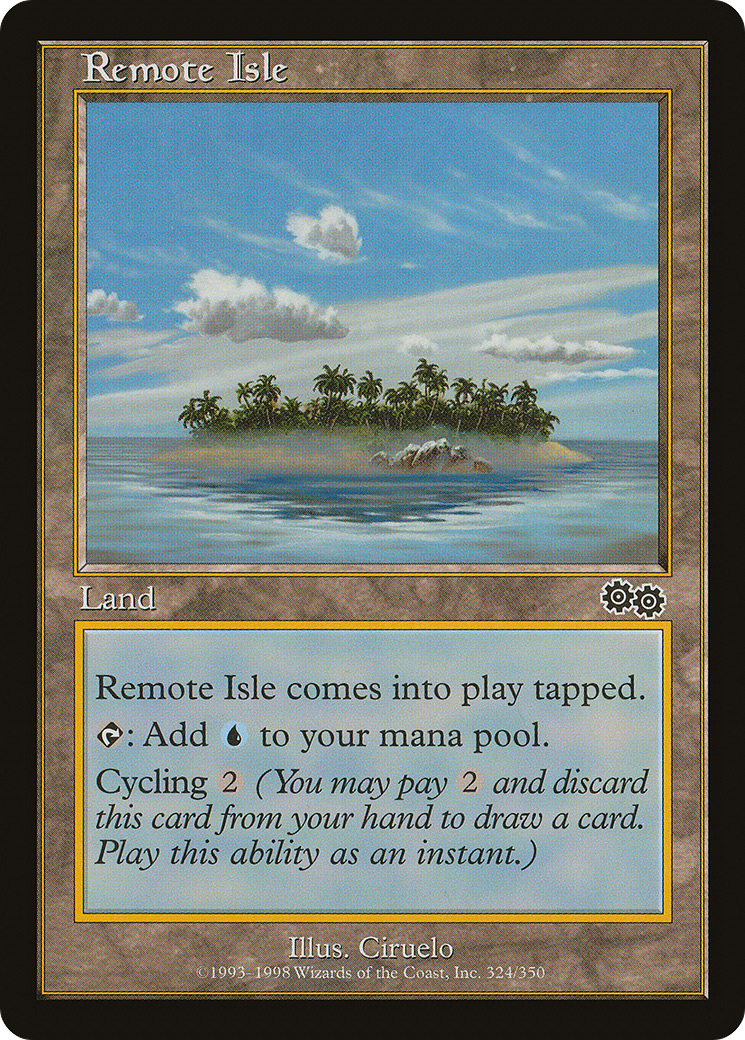 Remote Isle (324) - Urza's Saga