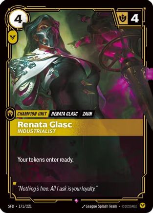 Renata Glasc – Industrialist (171) Foil - Spiritforged