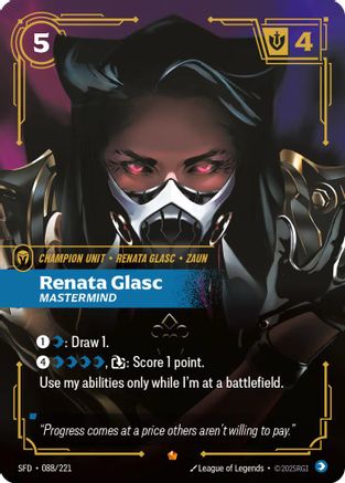 Renata Glasc – Mastermind (088) Foil - Spiritforged