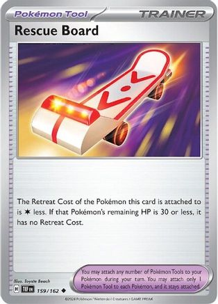 Rescue Board (159) Reverse Holofoil - Temporal Forces