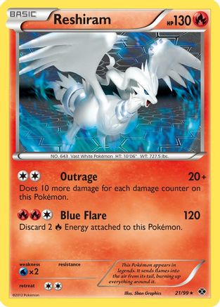 Reshiram (21) - Next Destinies