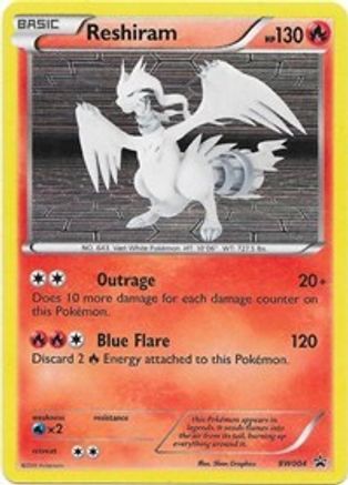 Reshiram (BW004) Holofoil - Black Star Promos