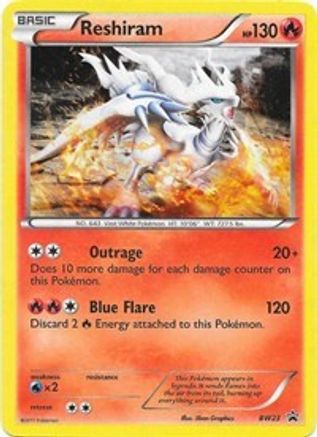 Reshiram (BW23) Holofoil - Black Star Promos