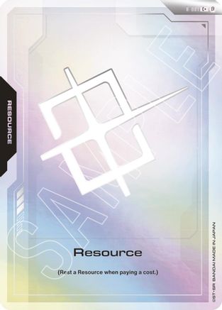 Resource (C+) (R-001) Holofoil - Edition Beta