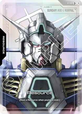 Resource (C+) (R-012) Holofoil - Dual Impact