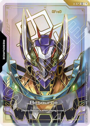 Resource (C++) (R-025) Holofoil - Steel Requiem