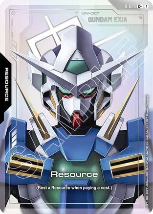 Resource (C+) (R-026) Holofoil - Steel Requiem