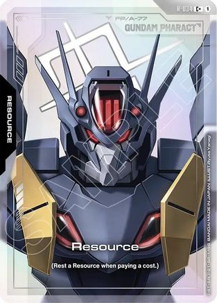 Resource (C+) (R-034) Holofoil - Phantom Aria