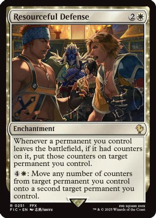 Resourceful Defense (251) Surge Foil - Commander: FINAL FANTASY