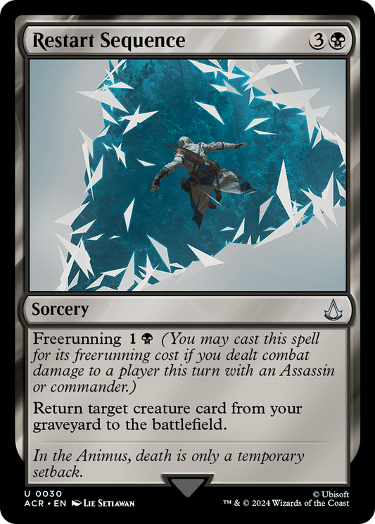 Restart Sequence (030) Foil - Assassin's Creed