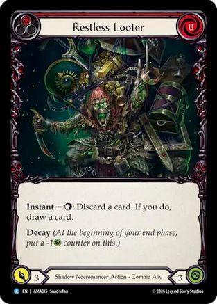 Restless Looter (AMA015) - Armory Deck: Malice, Domina of the Dead