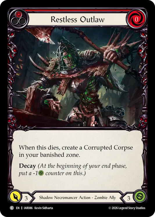 Restless Outlaw (Red) (IAR086) - Usurp the Shadow Throne