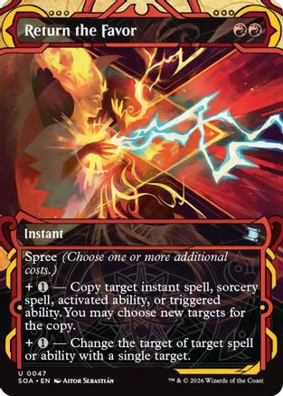 Return the Favor (047) Foil - Secrets of Strixhaven: Mystical Archive