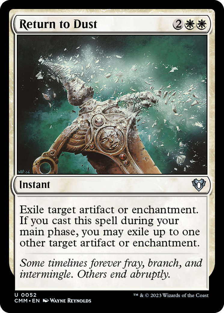 Return to Dust (052) Foil - Commander Masters