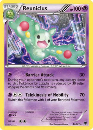 Reuniclus (44) - Plasma Blast