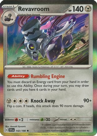 Revavroom (142) Holofoil - Scarlet & Violet