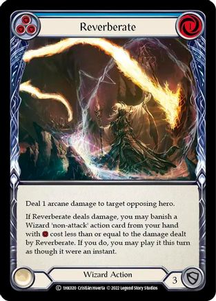 Reverberate (Blue) (1HK020) - Blitz Deck: Historic Pack 1 - Kano