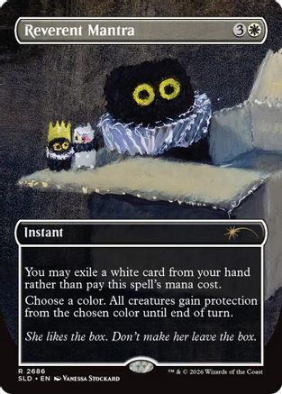 Reverent Mantra (2686) Foil - Secret Lair Drop Series