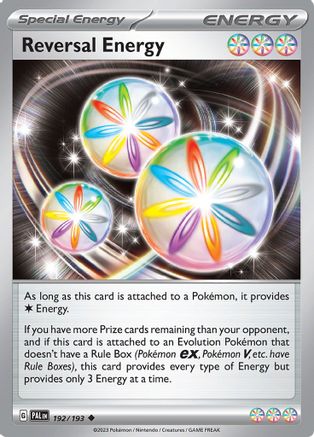 Reversal Energy (192) Reverse Holofoil - Paldea Evolved