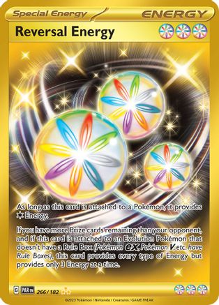 Reversal Energy (Gold) (266) Holofoil - Paradox Rift