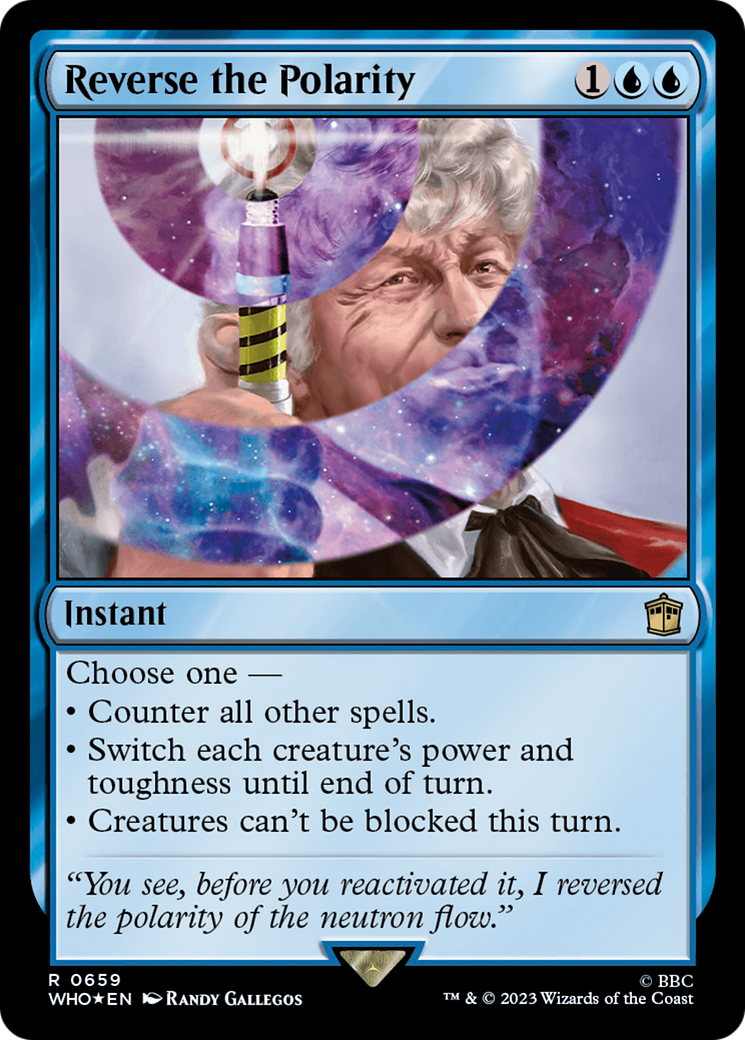 Reverse the Polarity (659) Surge Foil - Doctor Who