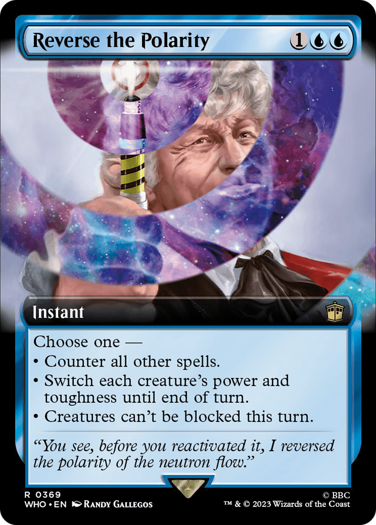 Reverse the Polarity (Extended Art) (369) Foil - Doctor Who