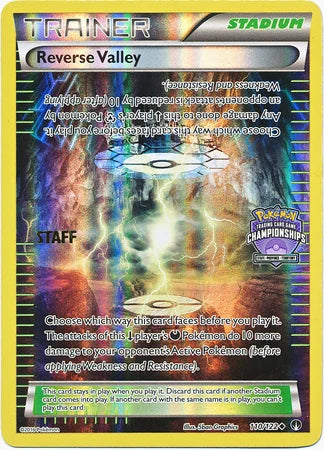 Reverse Valley (State Championships) [Staff] (110) Reverse Holofoil - League & Championship Cards