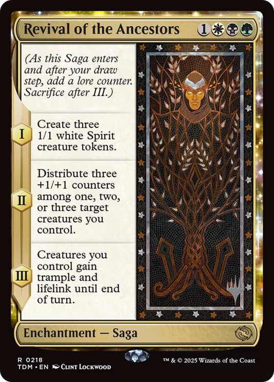 Revival of the Ancestors (Promo Pack) (218) Foil - Tarkir: Dragonstorm