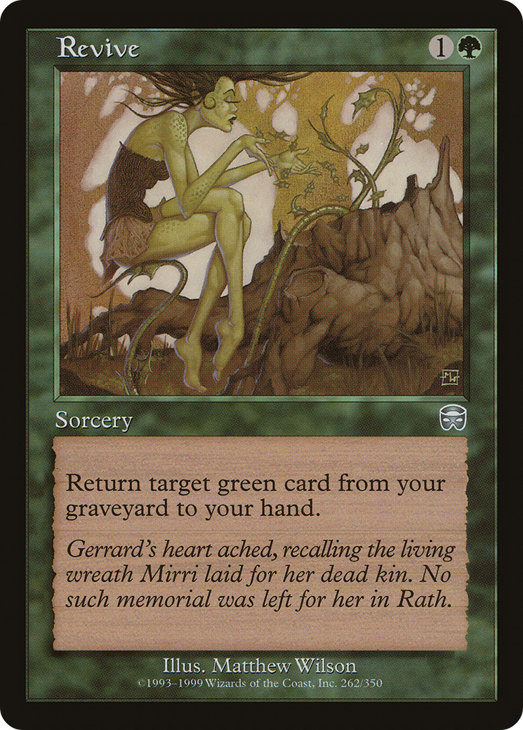 Revive (262) Foil - Mercadian Masques