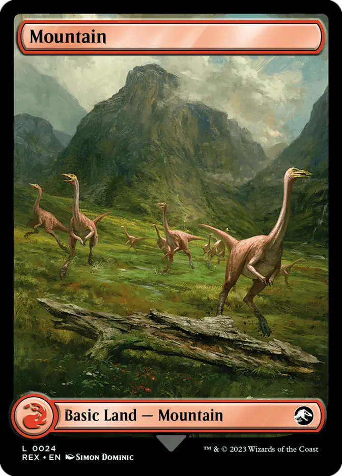 Mountain (024) Foil - Jurassic World Collection