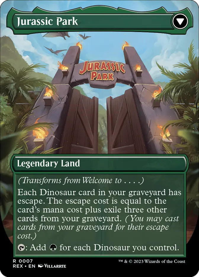 Welcome to . . . // Jurassic Park (007) - Jurassic World Collection