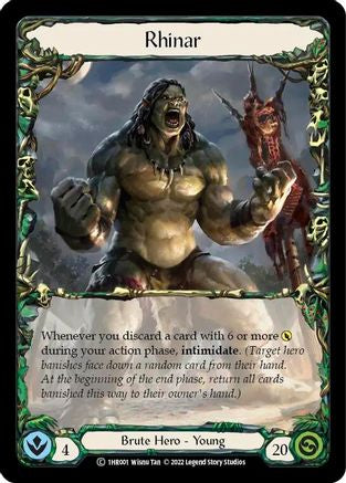 Rhinar (1HR001) - Blitz Deck: Historic Pack 1 - Rhinar
