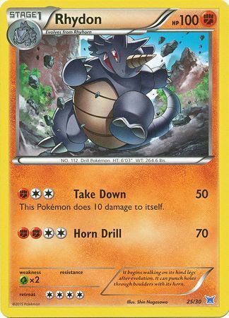 Rhydon (25) - Trainer Kit: Latias & Latios